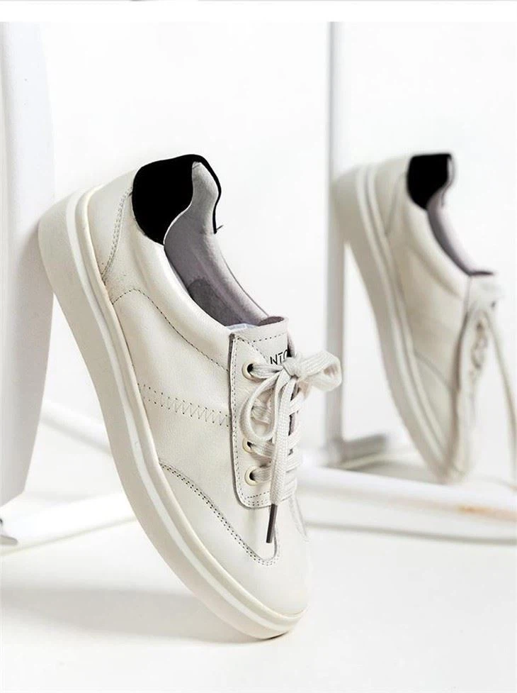 top quality casual shoes sneakers white