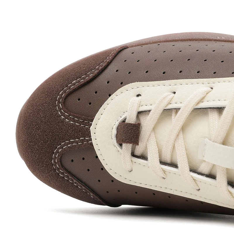 Private Label Classic Retro Sneaker | Custom Leather & Suede Shoe Manufacturing high quality